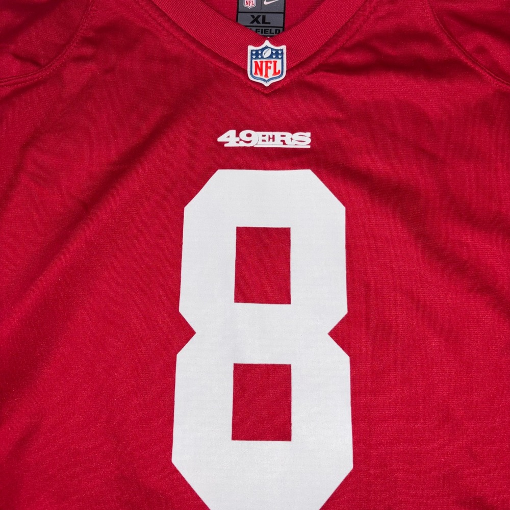 Nike 49ers Jersey Youth Kids Size XL San Francisco Steve Young #8 Red NFL Jersey - Picture 4 of 11